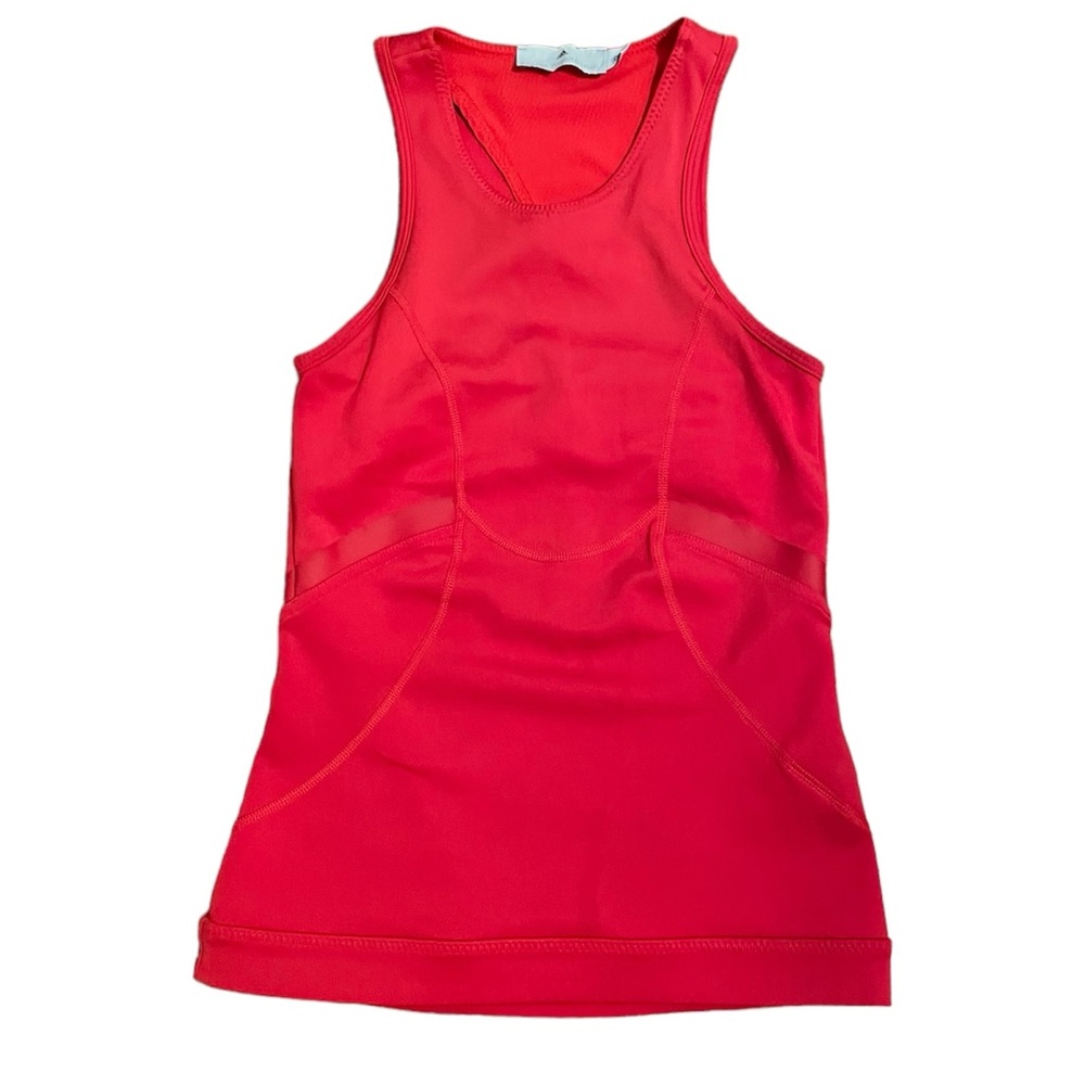 Stella McCartney x Adidas Run Performance Tank XS -Razor Back Running Tomato Red